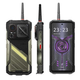Teléfono robusto Hotwav Hyper 8 Ultra 5G Walkie-talkie, 12 GB + 512 GB, pantalla de 6,8 pulgadas, Android 15, procesador Octa Core 7050 