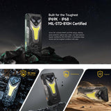 Ulefone Armor 34+, 16GB+512GB, Night Vision, IP68/IP69K Rugged Phone, 6.95 inch Android 15 MediaTek Dimensity 7400X Octa Core, Network: 5G, NFC, OTG, Armor 34+