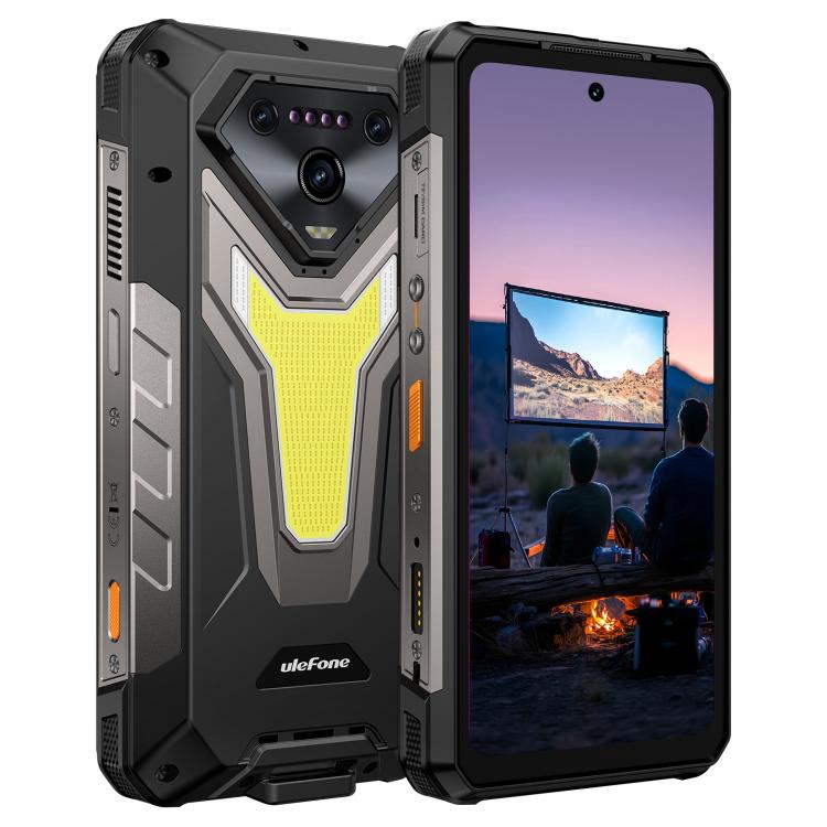 Ulefone Armor 34 Pro+ Projector, 16GB+512GB, Night Vision, IP68/IP69K Rugged Phone, 6.95 inch Android 15 MediaTek Dimensity 7400X Octa Core, Network: 5G, NFC, OTG, Armor 34 Pro+