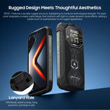 Blackview ROCK 1 Rugged Phone, 8GB+256GB, 6.56 inch Android 16 MT6769V/CB Helio G81 Octa Core, Network: 4G, OTG, NFC, ROCK 1 8GB+256GB
