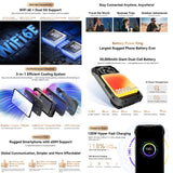 Blackview XPLORE 2 Satellite, 12GB+256GB, 6.73 inch Android 15 Dimensity 8300 MT6897 Octa Core, Network: 5G, OTG, NFC, XPLORE 2 Satellite 12GB+256GB