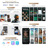 Blackview XPLORE 2 Satellite, 16GB+1TB, 6.73 inch Android 15 Dimensity 8300 MT6897 Octa Core, Network: 5G, OTG, NFC, XPLORE 2 Satellite 16GB+1TB