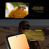 Oukitel WP60 Rugged Phone, 8GB+256GB, Night Vision, 108MP Camera, Side Fingerprint, 7.2 inch Android 15 , Network: 5G, 8GB+256GB