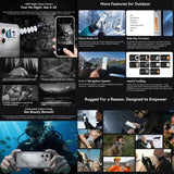 Blackview Oscal Marine 3, 8GB+256GB, 6.56 inch Android 16 MT6769V/CB Helio G81 Octa Core, Network: 4G, OTG, NFC, 8GB+256GB