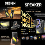 Blackview Oscal Pilot 5 5G Rugged Phone, 8GB+256GB, 6.67 inch Android 16 UMS9620 T8100 Octa Core, Network: 5G, OTG, NFC