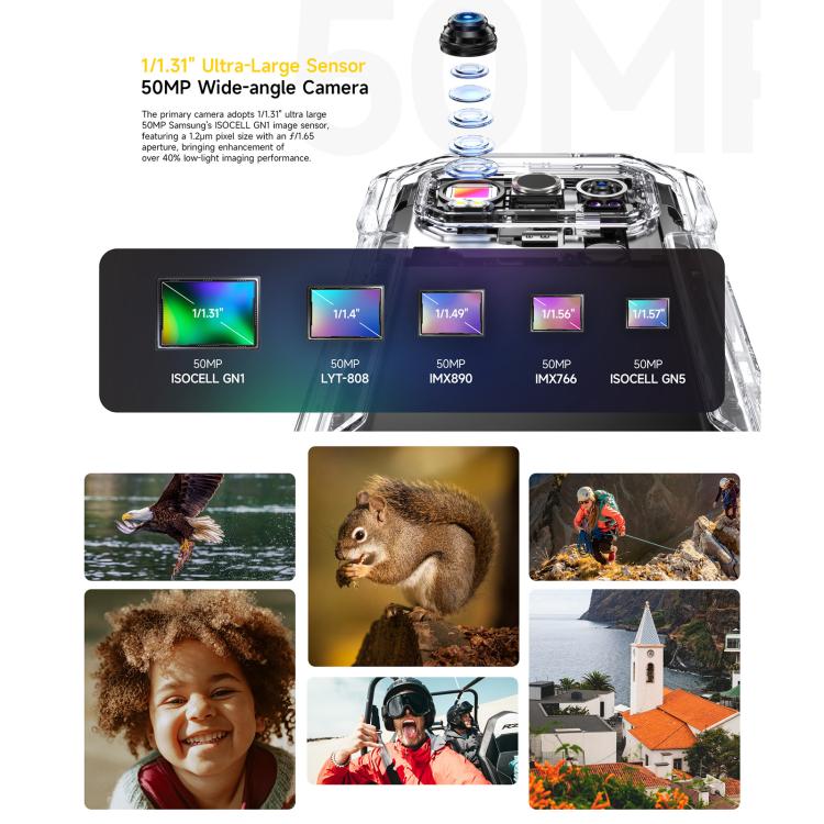 Ulefone Armor 27T+ Rugged Phone, 12GB+256GB, Thermal Imager, Night Vision, 10600mAh, 6.78 inch, Network: 4G, NFC, OTG, Armor 27T+