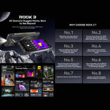 Blackview ROCK 3 Rugged Phone, Thermal Imager, 8GB+256GB, 6.78 inch Android 16 MT8781 Helio G100 Octa Core, Network: 4G, OTG, NFC