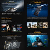 Blackview Oscal Pilot 6 Thermal Rugged Phone, 12GB+256GB, Night Vision Camera, 6.78 inch Android 16 MediaTek MT8781 Helio G100 Octa Core, Network: 5G, OTG, NFC