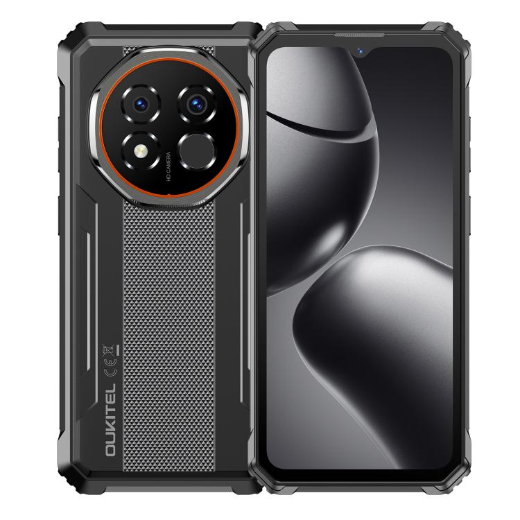 Oukitel G6 Rugged Phone, 4GB+128GB, Fingerprint Identification, 10600mAh Battery, 6.52 inch Android 16.0 Unisoc T615 Octa Core, NFC, OTG, Network: 4G, 4GB+128GB