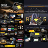 Blackview ROCK 5 Rugged Phone, 6GB+256GB, 6.67 inch Android 16 Helio G100 MT8781 Octa Core, Network: 4G, OTG, NFC, 6GB+256GB