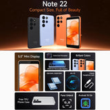 Ulefone Note 22, 3GB+32GB, 5.0 inch Android 16 Go Unisoc T7100 Octa Core, Network: 4G, OTG, Note 22