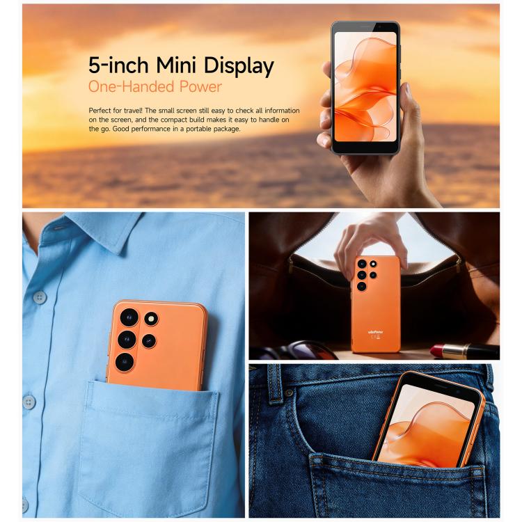 Ulefone Note 22, 3GB+32GB, 5.0 inch Android 16 Go Unisoc T7100 Octa Core, Network: 4G, OTG, Note 22