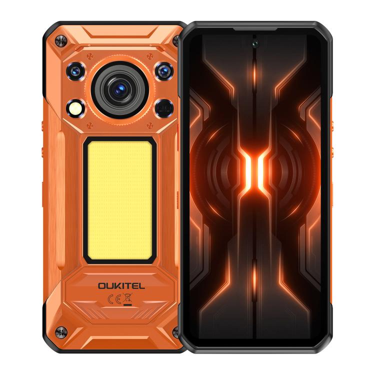 Oukitel WP500 Rugged Phone, 12GB+1TB, 108MP Camera, Night Vision, Fingerprint Identification, 6.78 inch Android 16 MTK Dimensity 8300 Octa Core, NFC, OTG, Network: 5G, WP500