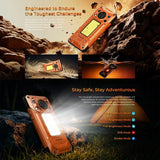 Oukitel WP500 Rugged Phone, 12GB+1TB, 108MP Camera, Night Vision, Fingerprint Identification, 6.78 inch Android 16 MTK Dimensity 8300 Octa Core, NFC, OTG, Network: 5G, WP500