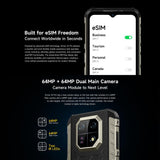 Ulefone Armor 22 Pro Rugged Phone | IP68/IP69K Waterproof, 8GB+128GB