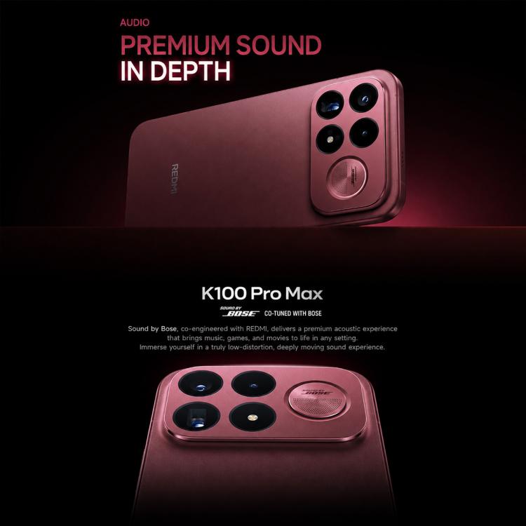 Xiaomi Redmi K100 Pro Max, 16GB+256GB, 6.9 inch Xiaomi HyperOS 3 Snapdragon 8 Elite Gen 5 Octa Core, NFC, Network: 5G, 16GB+256GB
