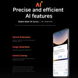 Xiaomi Redmi Note 14 Pro 5G Global, 8GB+256GB, In-screen Fingerprint, 6.67 inch Xiaomi HyperOS MediaTek Dimensity 7300-Ultra Octa Core, NFC, Network: 5G, Note 14 Pro 5G, 8GB+256GB(Black), Note 14 Pro 5G, 8GB+256GB(Purple)