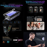 HOTWAV Hyper 7 Pro Rugged Phone - 16GB RAM, 256GB Storage, 10800mAh Battery, 6.6" Android 14, MediaTek Dimensity 7050, 5G Connectivity, OTG, NFC for Ultimate Durability