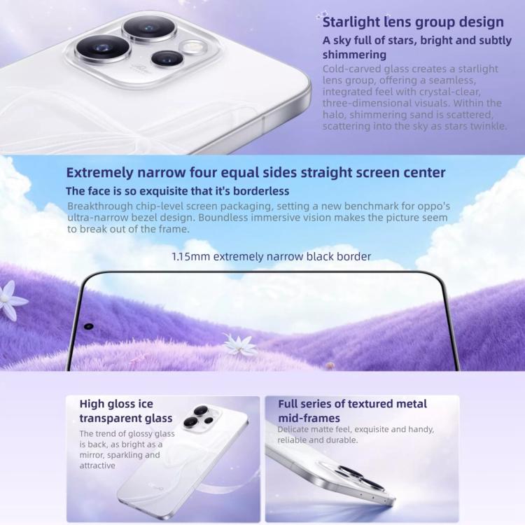 OPPO Reno15 Pro 5G 12GB/256GB – Dimensity 8450, ColorOS 16, Screen Fingerprint