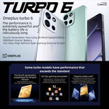 OnePlus Turbo 6, 16GB+256GB, Screen Fingerprint Identification, 6.78 inch ColorOS 16.0 Snapdragon 8s Gen 4 Octa Core, NFC, Network: 5G, 16GB+256GB