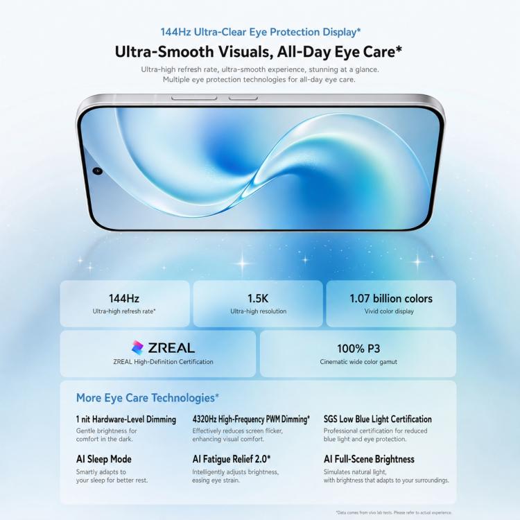 vivo S60 Vitality, 12GB+512GB, 6.59 inch Android 16 OriginOS 6 Dimensity 7500 Full Power Version Octa Core, OTG, NFC, Network: 5G, Support Google Play, 12GB+512GB