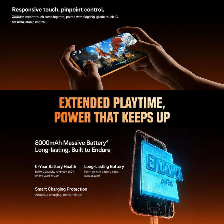 OnePlus Turbo 6X Pro 5G 8GB/128GB | Dimensity 7400 SUPER, ColorOS 16, Screen Fingerprint