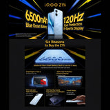 vivo iQOO Z11i, 8GB+128GB, 6.74 inch Android 16 OriginOS 6 Snapdragon 4 Gen 2 Octa Core, OTG, NFC, Network: 5G, 8GB+128GB