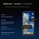 Xiaomi Redmi Note 17 Pro Max Global 5G 12GB/256GB – Snapdragon 6 Gen 5, HyperOS 3