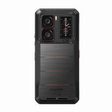 Teléfono robusto Oukitel WP300 5G con reloj, 12 GB + 512 GB, pantalla de 6,8 pulgadas, Android 15, MediaTek Dimensity 7050 Octa Core, NFC, OTG 