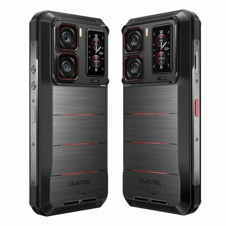 Oukitel WP300 5G Rugged Phone with Watch, 12GB+512GB, 6.8 inch Android 15 MediaTek Dimensity 7050 Octa Core, NFC, OTG