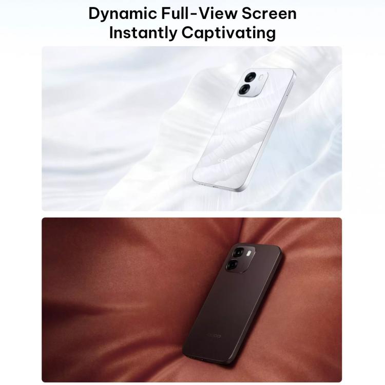 OPPO A6i+ 5G 8GB/256GB – Dimensity 6300, ColorOS 15, Side Fingerprint