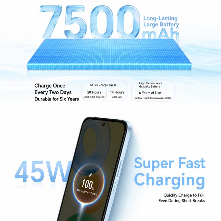 Honor Play11T 5G (6GB/128GB) | 6.61" Display|  Snapdragon 4 Gen 4