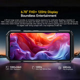 Ulefone Armor 27 Pro Rugged Phone - 12GB RAM, 256GB Storage, Night Vision, 10600mAh Battery, 6.78 inch, Android 14, MediaTek Dimensity 6300, 5G, NFC