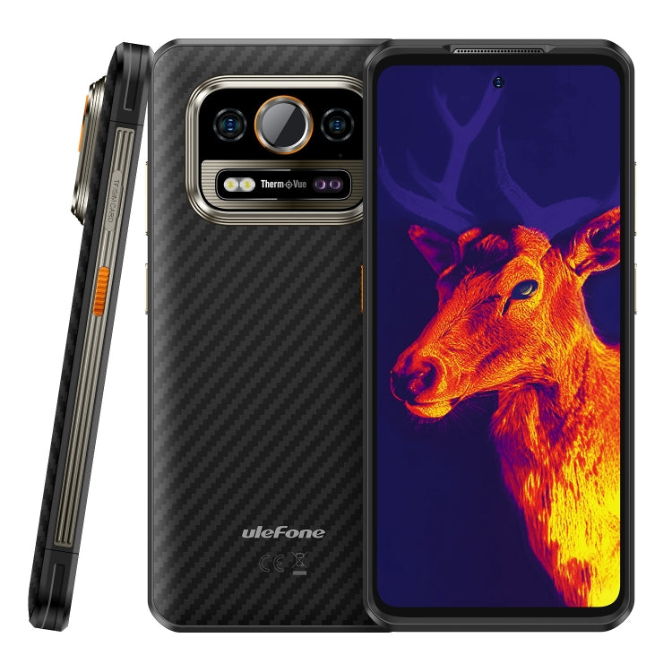 Ulefone Armor 25T Rugged Phone with 6GB+256GB, Thermal Imaging, 6.78-Inch Android 14, MediaTek Helio G99, 4G, NFC, OTG