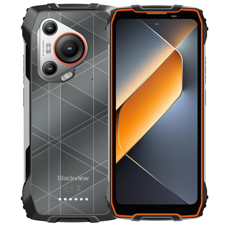 Teléfono robusto Blackview BL7000 - 8 GB + 256 GB, 6,78" Android 15, MediaTek Dimensity 6300, 5G, NFC, OTG 