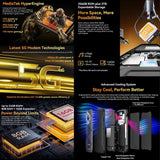 Blackview BL7000 Rugged Phone, 8GB+256GB, 6.78 inch, Night Vision Camera, Android 15 MediaTek Dimensity 6300