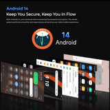 Oukitel WP50 Rugged 5G Phone - 4GB RAM, 256GB Storage, 6.6" Display, Android 14, MediaTek Dimensity 6100+, NFC, 5G Network