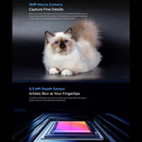 Oukitel WP50 Rugged 5G Phone - 4GB RAM, 256GB Storage, 6.6" Display, Android 14, MediaTek Dimensity 6100+, NFC, 5G Network