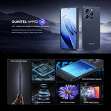 Oukitel WP52 Rugged Phone - 5G, 4GB RAM + 256GB Storage, 6.6 Inch Android 14, MediaTek Dimensity 6100+ Octa-core, NFC, OTG