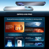 OPPO K15 Pro 5G 12GB/256GB – Dimensity 8500 SUPER, ColorOS 16, Screen Fingerprint
