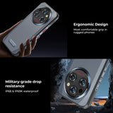 Oukitel WP35 5G Rugged Phone - 8GB RAM, 256GB Storage, IP68/IP69K, 11000mAh Battery, 6.6" MediaTek Dimensity 6100+