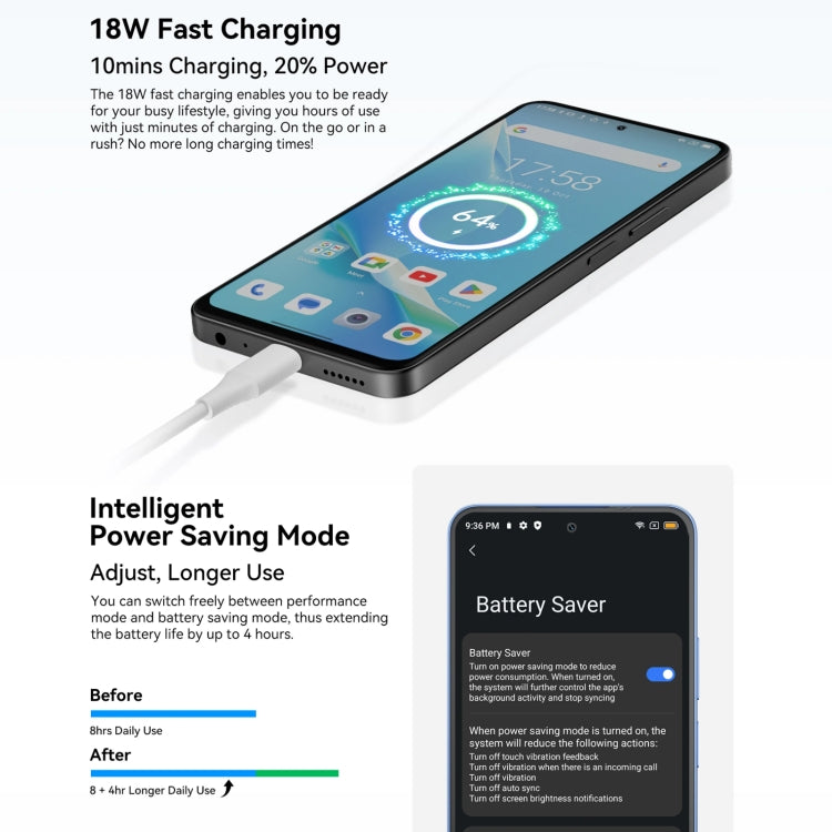 Blackview SHARK 9, 8GB+256GB, 6.67 inch Android 14 Unisoc T820 Octa Core, Network: 5G