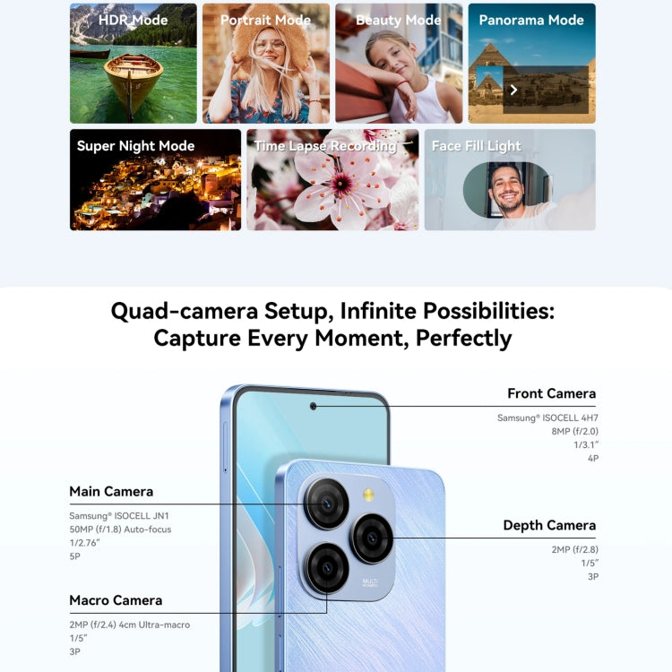 Blackview SHARK 9, 8GB+256GB, 6.67 inch Android 14 Unisoc T820 Octa Core, Network: 5G