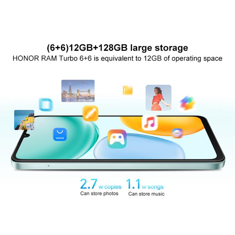 Honor Play 70C, 4GB+64GB, 6.75 inch MagicOS 9.0 Android 15 MediaTek Helio G81 Ultra Octa Core, Network: 4G, OTG, 4GB+64GB