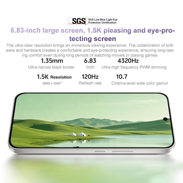 vivo Y600 Pro, 8GB+512GB, In-screen Fingerprint, 6.83 inch Android 16 OriginOS 6 Dimensity 7300e Octa Core, OTG, NFC, Network: 5G, 8GB+512GB