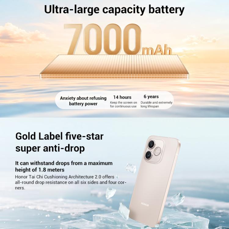 Honor Play11 Plus, 8GB+256GB, In-screen Fingerprint, 6.6 inch Android 16 MagicOS 10 Dimensity 6500 Elite Octa Core, Network: 5G