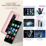 SOYES S10H Face Identification, 3.46 inch Android 9.0 MTK6739CW Quad Core up to 1.28GHz, Dual SIM, Bluetooth, WiFi, GPS, Network: 4G, 3GB+64GB, S10H 3GB+64GB