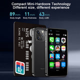 SOYES XS12, 3GB+32GB, 3.0 inch Android 9.0 MTK6737M Quad Core up to 1.1GHz, Bluetooth, WiFi, FM, Network: 4G, Dual SIM, 3GB+32GB