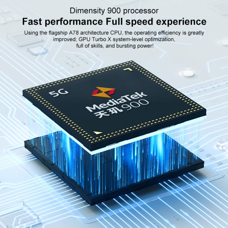 HONOR X30 Max 5G Smartphone – 7.09" Large Display, 5000mAh Battery, Dimensity 900 Octa-Core, 8GB+128GB Unlocked Cell Phone