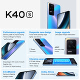 Xiaomi Redmi K40S 5G Triple Back Cameras, Fingerprint Identification, 12GB+256GB, 6.67 inch, Snapdragon 870 Octa Core